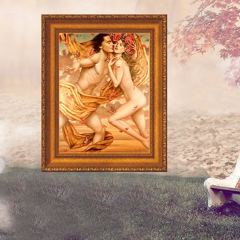 

Full Diamonds, Body Diamond Paintings "Women & Men " Diamond Paintings, Round Diamonds,Magic Square Drill Mosaic Painting Decor