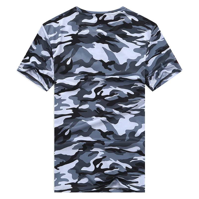 130kg Can Wear Big Size Beach T Shirts Men New Polyester Camouflage Pattern Sport Tops 5XL 6XL 7XL 8XL Beach Surfing Tshirts