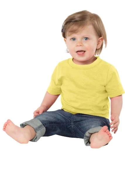 Precious Cargo CAR54I Infant Core Cotton Tee Yellow - 12 Month (1)