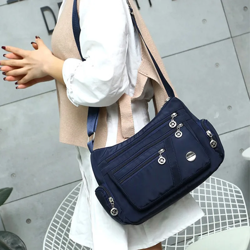 

Female Multi Compartment Bags Chest Bag Young Fashion Bag Casual Shoulder Messenger Bag