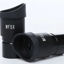 Из 2 предметов стерео окуляр микроскопа 30.5 мм монтажа 5x Широкий формат окуляра с наглазники