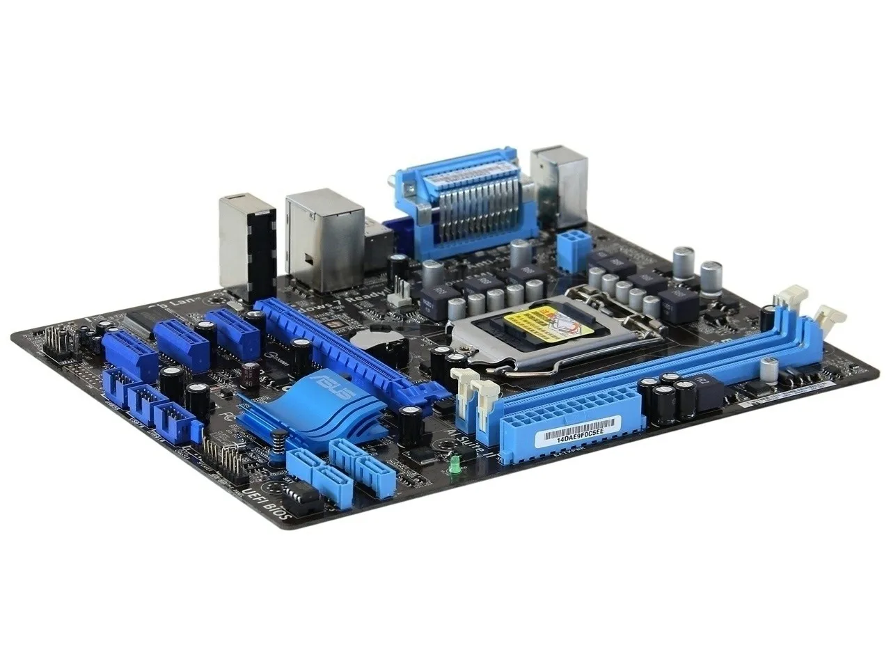 Asus P8H61-M LX настольная материнская плата H61 Socket LGA 1155 i3 i5 i7 DDR3 16G uATX UEFI биос оригинальная б/у материнская плата в продаже