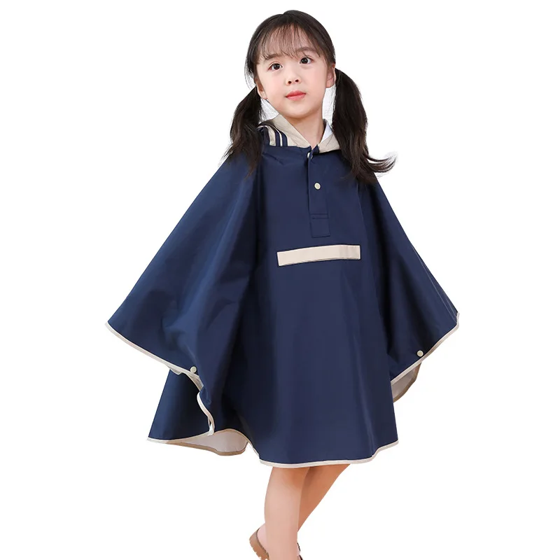 

Eco-friendly Nylon Children Raincoat Waterproof Baby Outdoor Sleeveless Raincoat Impermeable Boys Girls Poncho Kids Rain Jacket