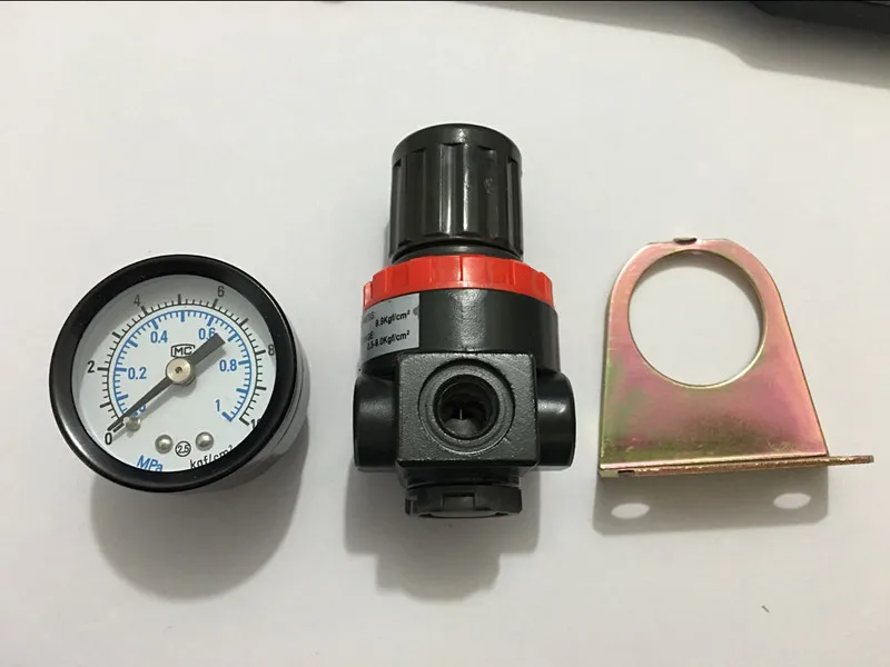 

MINI Pneumatic Air Pressure Regulator 1/4" BSPT w/ Gauge 750L/min AR2000