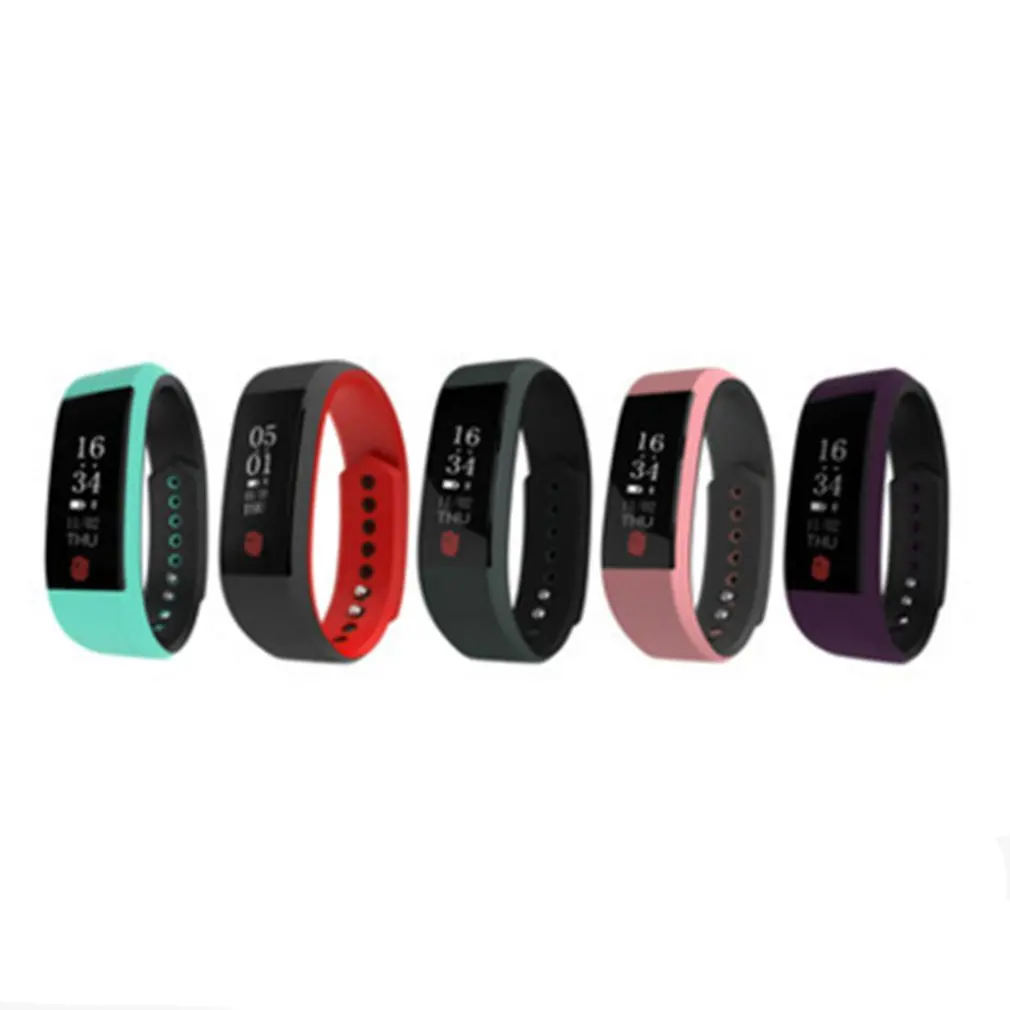 

W808S Bluetooth Smart Bracelet Heart Rate Monitor 0.91 Inch OLED Waterproof IP67 Smartband Fitness Tracker Sport Wristwatches