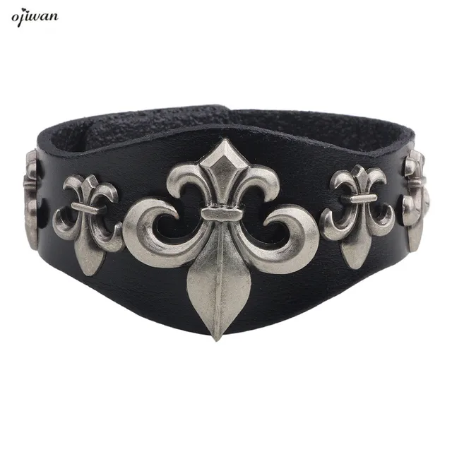 Leather Cuff Bracelet For Men Punk S Jewelry Armband Leather Cuff Bracelet For Men Punk S Jewelry Armband