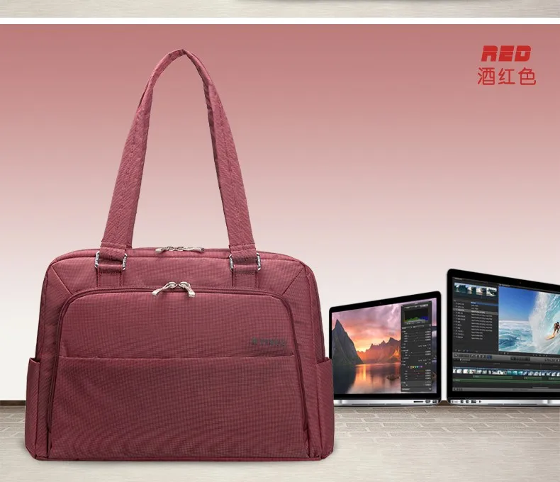 Высококачественная водонепроницаемая сумка для ноутбука 13 14 15,6 дюймов, женская и мужская сумка для ноутбука, деловой портфель, сумка-мессенджер