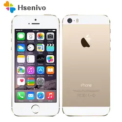 Apple iPhone 5S Оригинальные Сотовые телефоны двухъядерный 4 "ips Подержанный телефон 8MP 1080P смартфон gps iPhone5s разблокированный телефон