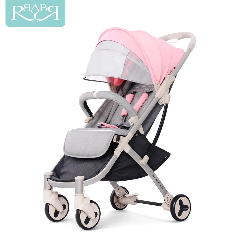 

Babyruler Baby Stroller Lightweight Baby Carriages Portable poussette Travelling Pram bebek arabasi Free shipping