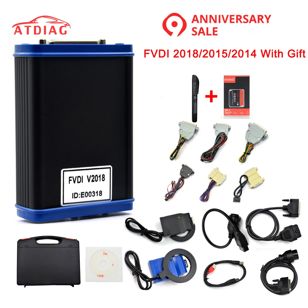 2019 Newest V2015 V2018 FVDI full version No Limited Fvdi