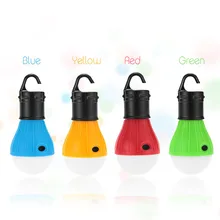 Soft light Outdoor Hanging LED Camping Tent portable LED Night Fishing Lantern Lamp Lamparas By Use 3AAA battery