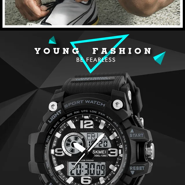 SKMEI Fashion Sports wielofunkcyjny Outdoor mężczyźni zegarki podwójny wyświetlacz cyfrowy kwarcowy chronograf zegarki na rękę Relogio męski tanie i dobre opinie Dual Display Wristwatches Quartz Wristwatches Alarm Back Light Water Resistant Multiple Time Zone Week Display Chronograph Shock Resistant Complete Calendar Swim Auto Date SKMEI Fashion Sports wielofunkcyjny Outdoor mężczyźni zegarki podwójny wyświetlacz cyfrowy kwarcowy chronograf zegarki na rękę Relogio męski tanie i dobre opinie Dual Display Wristwatches Quartz Wristwatches Alarm Back Light Water Resistant Multiple Time Zone Week Display Chronograph Shock Resistant Complete Calendar Swim Auto Date