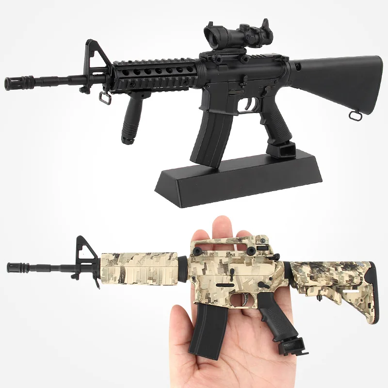 Модель игрушечного пистолета из искусственного сплава DIY 3D Сплав стерео мозаика военные известные игрушки с огнестрельным оружием разборная шкала сборки 1:3. 5
