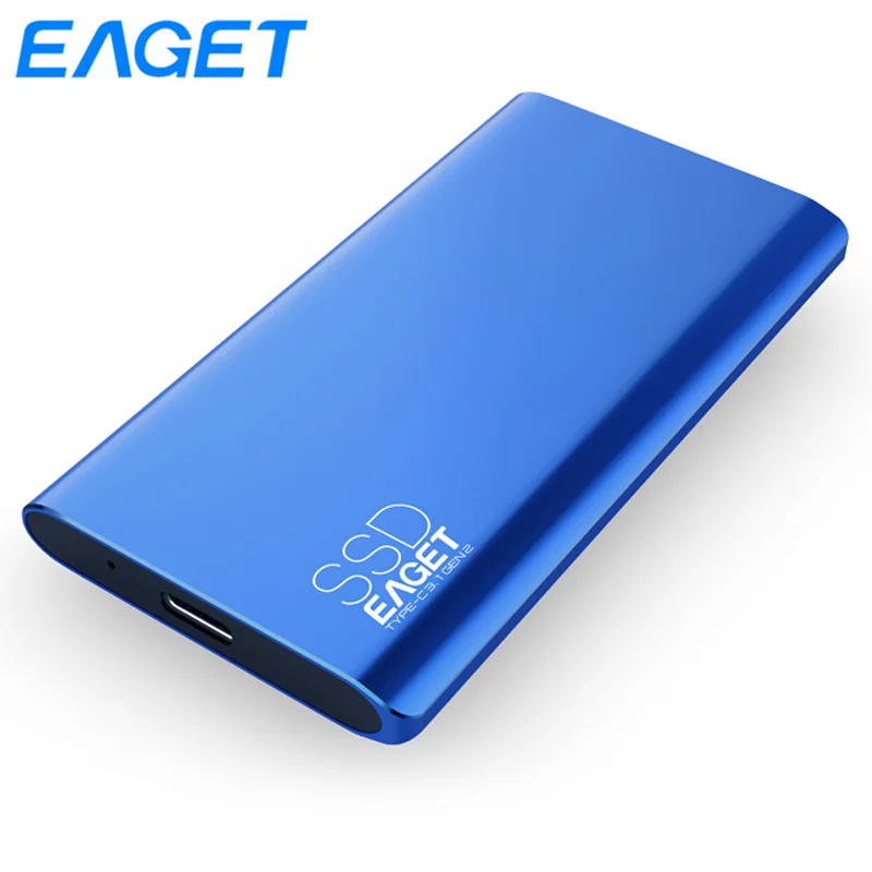 EAGET External Solid State Drive 512GB External SSD 1TB Type C 3.1 Gen2