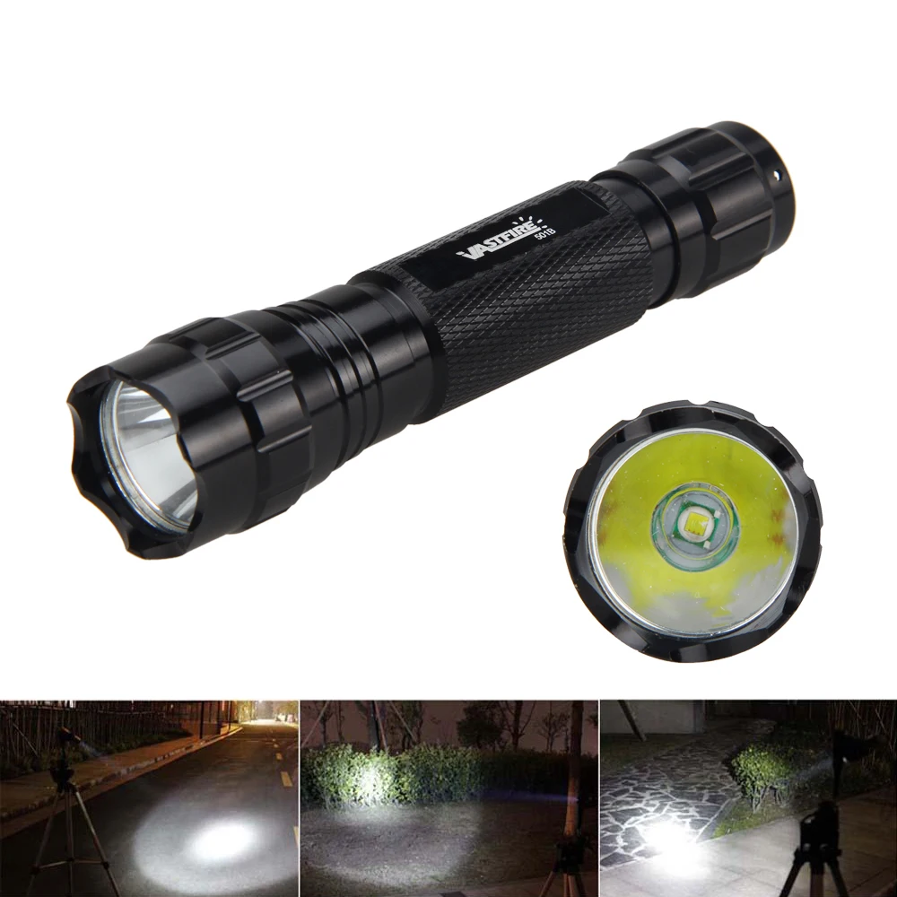 VASTFIRE LED Flashlight Torch 2000Lumen Waterproof Flashlight XM L T6
