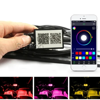 

Car Interior Neon Lamp For Android iOS APP Control For Acura MDX RDX VW Touran Polo Passat B5 B6 B7 GOLF 7 6 5 Tiguan Jetta Bora