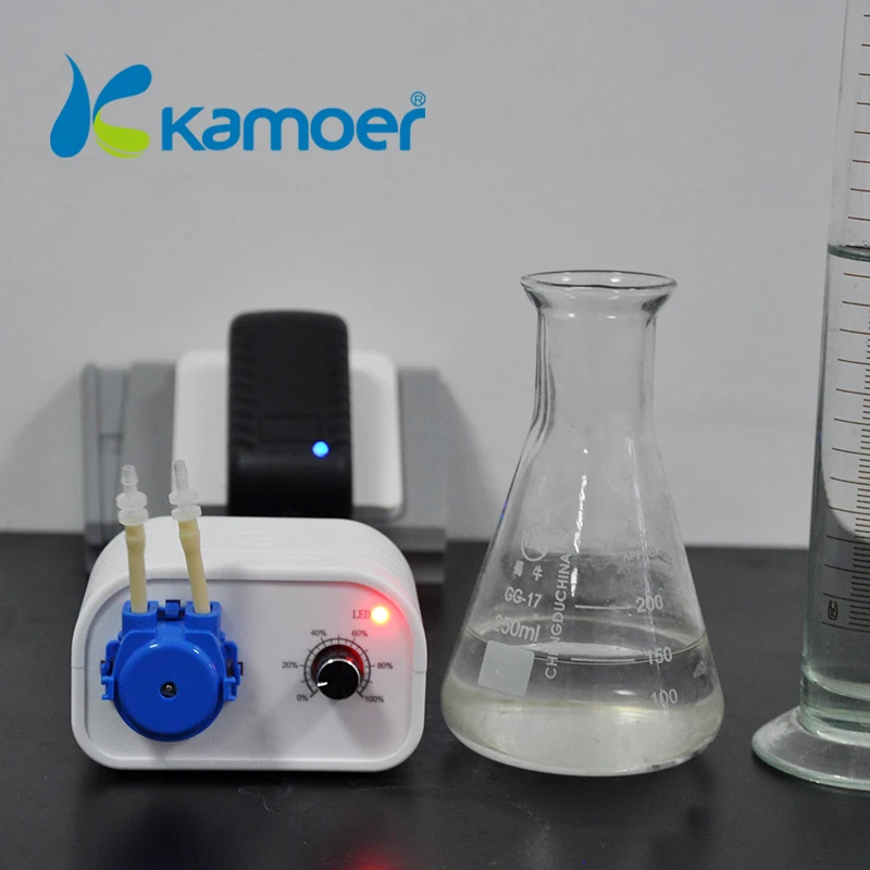 Маленький Интеллектуальный шланговый Насос Kamoer NKCP 24V (4 цвета регулируемый поток