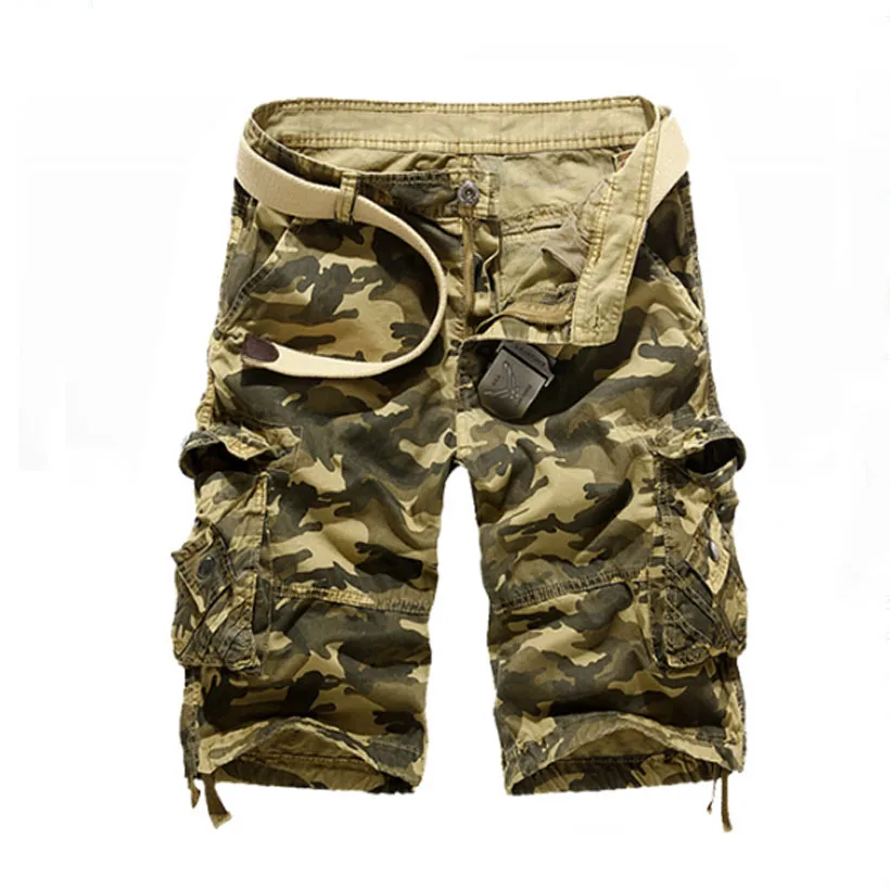 Men s loose camouflage shorts Shorts men s shorts casual cotton Plus size 2