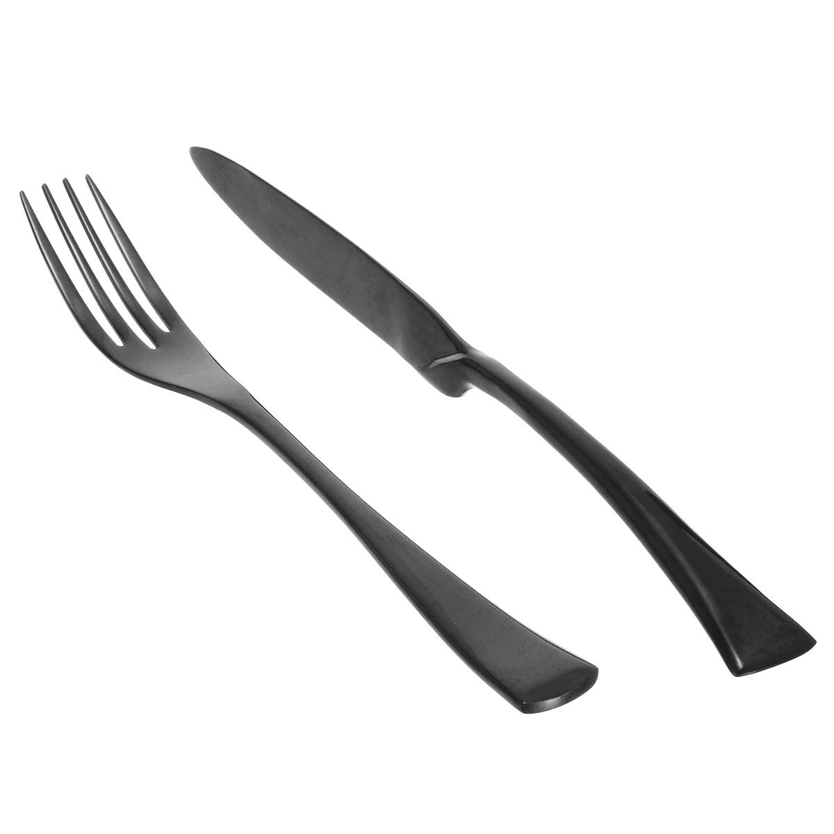 4pcs Stainless Steel Black Cutlery Set Wholesale Cutlery Fork Spoon Teaspoon For Kitchen Dinnerware Tableware
