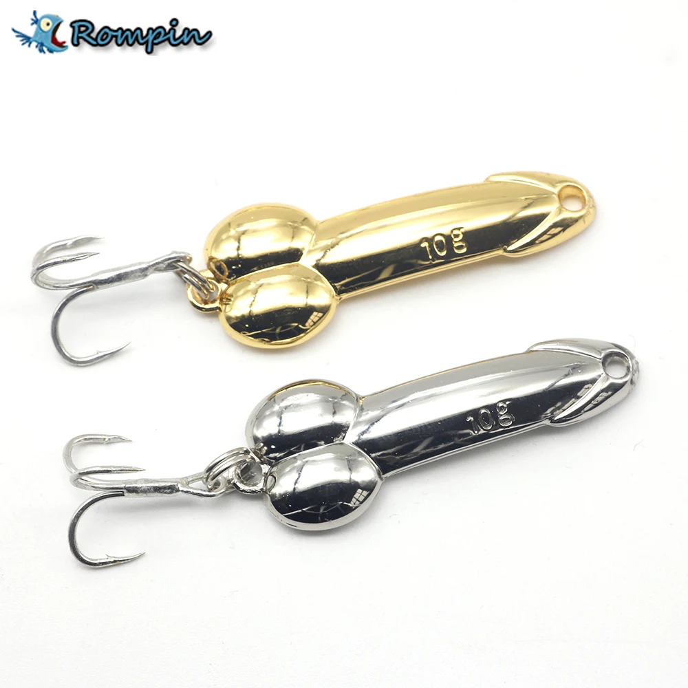 Spoon Fishing Lure 10g-20g with Hooks Gold//Silver Metal Bait Funny Tackle!