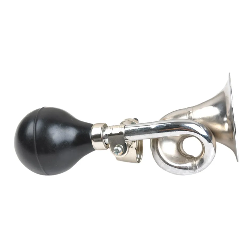 New design Loud Retro Outdoor Bike Horn Trumpet Aluminum Alloy Posthorn Ball With Bicycle