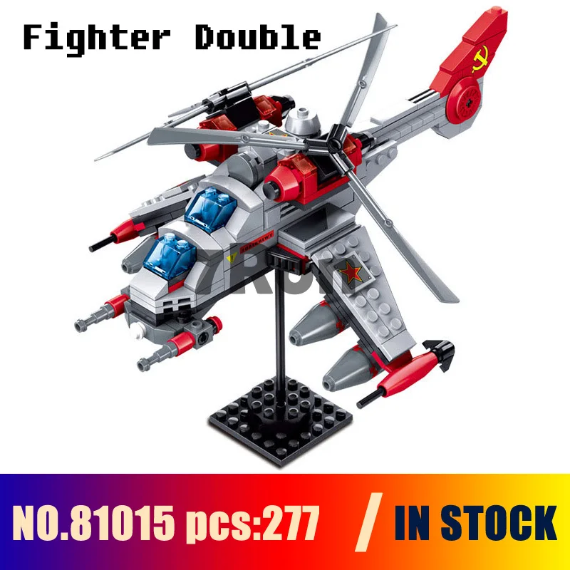 Совместимость с моделями building kits 81015 Red Alert 3 Series Military Fighter двойные строительные блоки игрушки и хобби