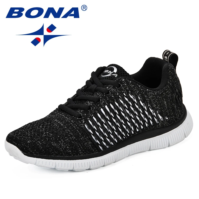 BONA/Новинка; модная популярная мужская повседневная обувь; дышащие Туфли-кроссовки на шнуровке; удобные мужские кроссовки; светильник; zapatillas hombre