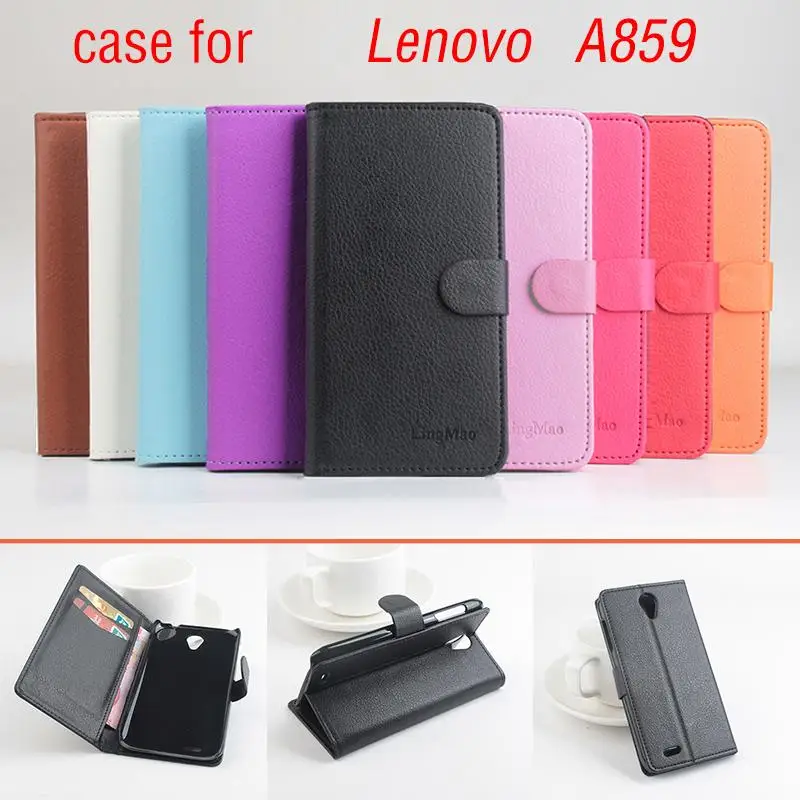 

Phone bags case for Lenovo A859 About Flip Cover Mobile Phone Bags.Lingmao Brand Hot Sale Factory price.