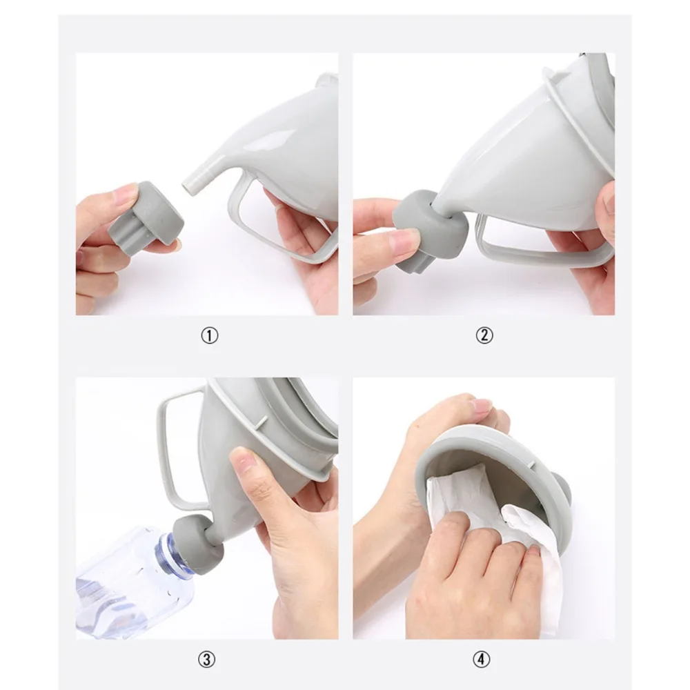 Urine Bottle Travel Unisex Portable Car Mobile Auto Camping Toilet Handle WC Outdoor Funnel Urination Man Woman Urinal Stand Up Urine Bottle Travel Unisex Portable Car Mobile Auto Camping Toilet Handle WC Outdoor Funnel Urination Man Woman Urinal Stand Up