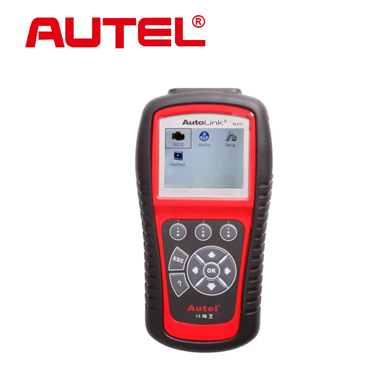 Prix pour Autel Original AutoLink AL619 OBDII CAN ABS et SRS Outil D'analyse Mise À Jour En Ligne Fonctionne sur TOUS LES 1996 et Plus Nouveaux Véhicules (OBDII & CAN) Prix pour Autel Original AutoLink AL619 OBDII CAN ABS et SRS Outil D'analyse Mise À Jour En Ligne Fonctionne sur TOUS LES 1996 et Plus Nouveaux Véhicules (OBDII & CAN)