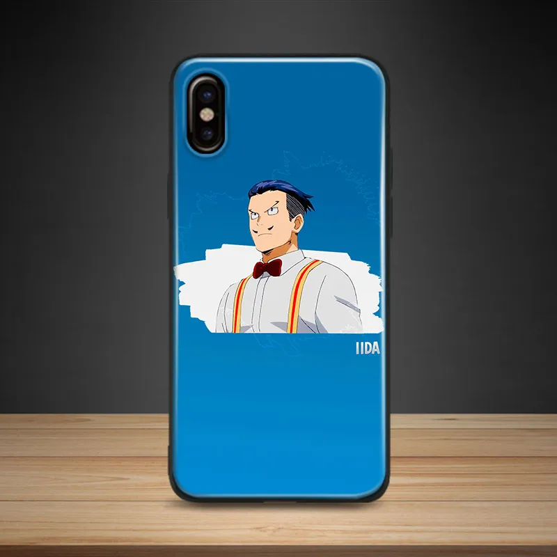 

Boku no Hero Academia Tenya Iida Soft Silicone Phone Case Cover For Apple iPhone 5 5s Se 6 6s 7 8 Plus X XR XS MAX