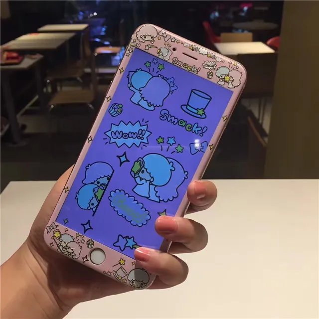 Защитная пленка для экрана iphone 6 6S 7 8 Plus закаленное стекло 3D полное покрытие с