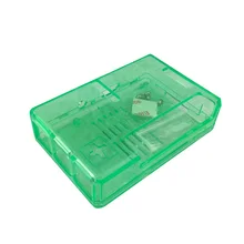 Raspberry Pi 3 Model B ABS Case Green / Transparent Box Compatible For Raspberry Pi 2 Model B / B+