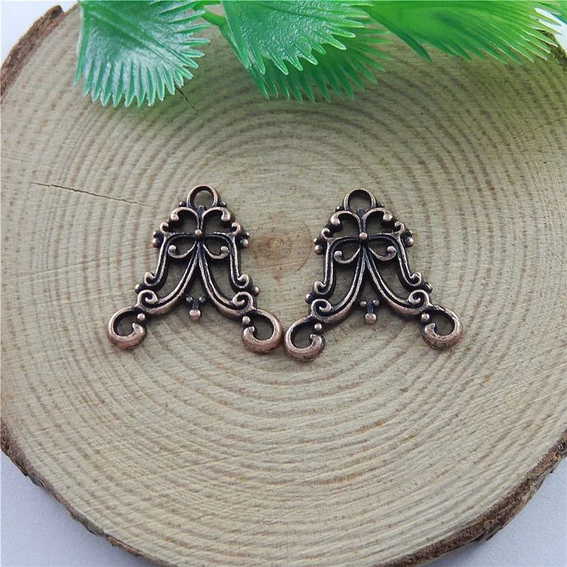 20 шт. медные брелки для ключей х20х2 м|connector jewelry|jewelry makingantique copper |