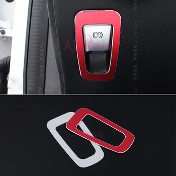 

Accessories For Mercedes Benz C Class GLC GLC260 Electronic Hand Break Button Cover Interior Moulding Trim Chrome Car Styling