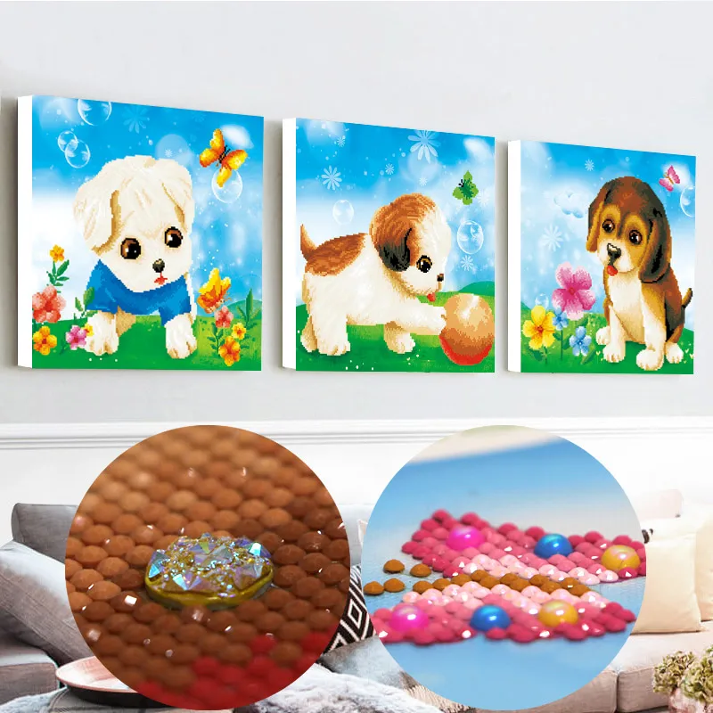 5D алмазная картина с рисунком из мультфильма hond wonder cube вышивка блестки картины