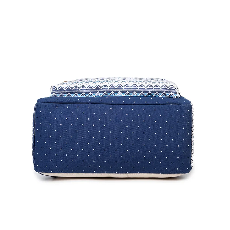Lona de impresión de las mujeres Mochila de viaje de CasualRucksack mujer portátil Mochila estudiante Mochila bolso de escuela para niñas adolescentes Mochila