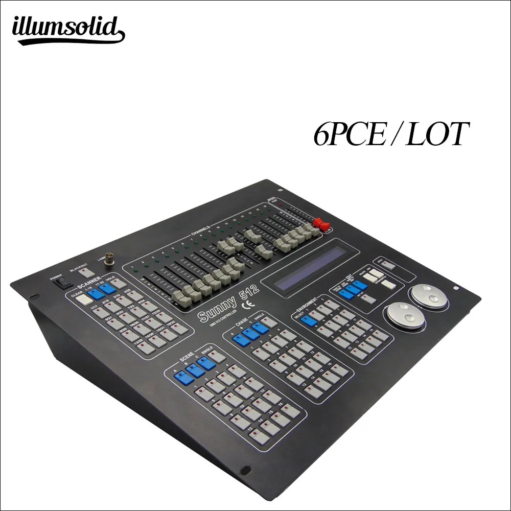 

Professional stage lighting control512 Controller DJ Disco Operator controller 6pieces/lot