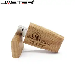 JASTER Лидер продаж USB creativo свинья loin USB 2,0 Внешний накопитель Флешка 4 ГБ 8 16 32 64 деревянная Флешка Бесплатная доставка