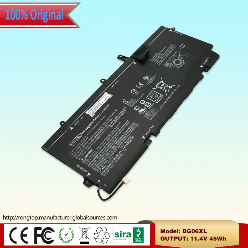Новое поступление 11.4 В 45wh bg06xl hstnn-ib6z hstnn-q99c Планшеты Перезаряжаемые Батарея для HP