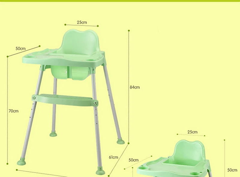 Портативный детский стул для кормления Happy Baby высокий стул для детей стулья для кормления Пластик детский защита для стола стулья