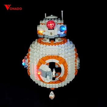 

Led Light Set Compatible For Lego 75187 star wars bb8 Robot starfighter Building Blocks 05128 Toys Gift (only light+Battery box)