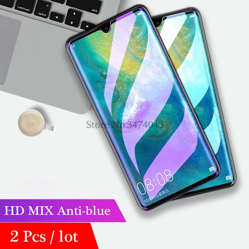 2 шт./лот 9H закаленное стекло для Huawei Mate 20 X 20X защита экрана полное покрытие lite