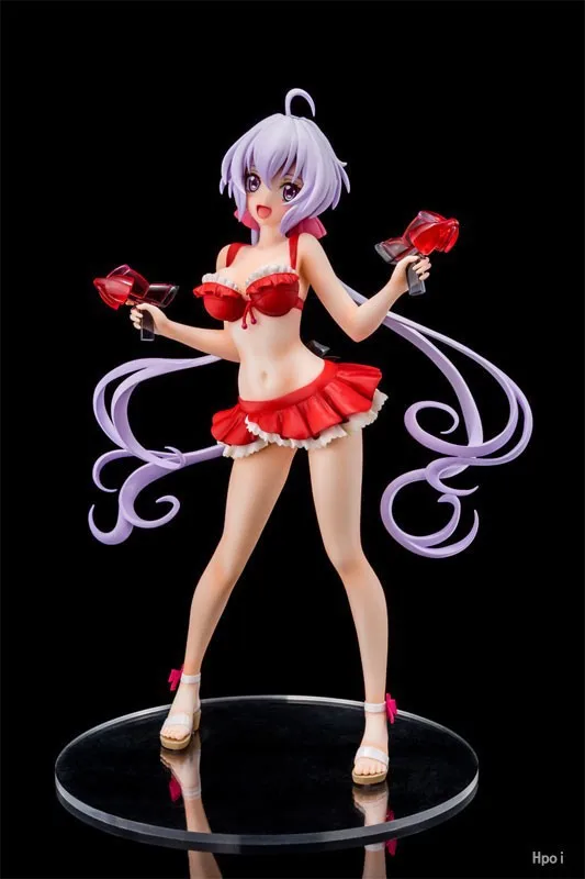 Японский аниме Symphogear Chris Yukine купальник Ver. Сексуальная фигурка для девочек