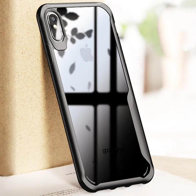 

Luxury Armor Silicone Bumper Case On The For IPhone XS Max XR X Shockproof Case Cover For IPhone 6 6s 8 7 Plus Soft Phone Case