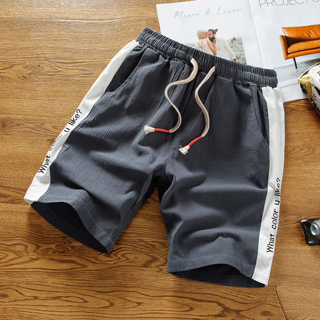 Feitong 2019 летние новые модные удобные мужские шорты клетчатые повседневные свободные шорты быстросохнущая Спортивная одежда для бега