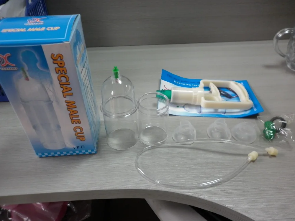 male cupping set for penis bigger enlargement pump (1)