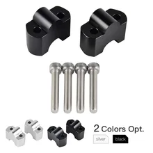 30 мм руль стояки вверх Крепление зажим выше удлинить Ручка Бар адаптер для BMW G310R/GS- CNC анодированный