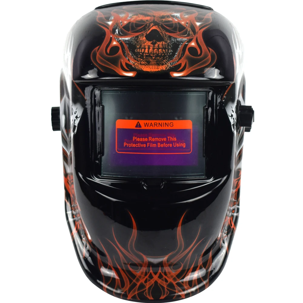 Сварочная маска для шлема автоматическая замена головная лента TIG 107 Red