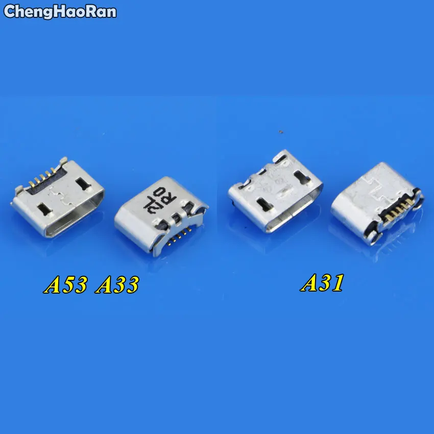 Разъем Micro USB ChengHaoRan разъем для зарядки OPPO A53 A33 A31 A31T задний штекер | Мобильные